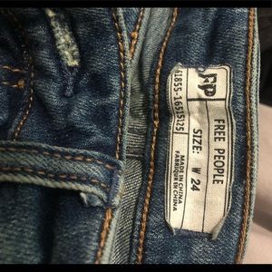 Free People Jeans Size W skinny